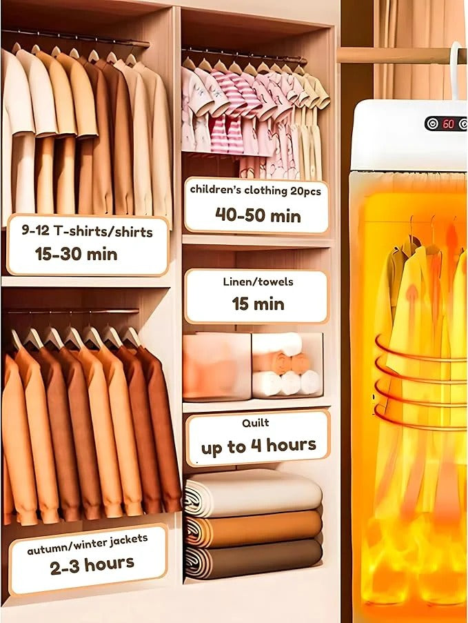 Portable Drying Heater - Fast Electric Clothes Dryer