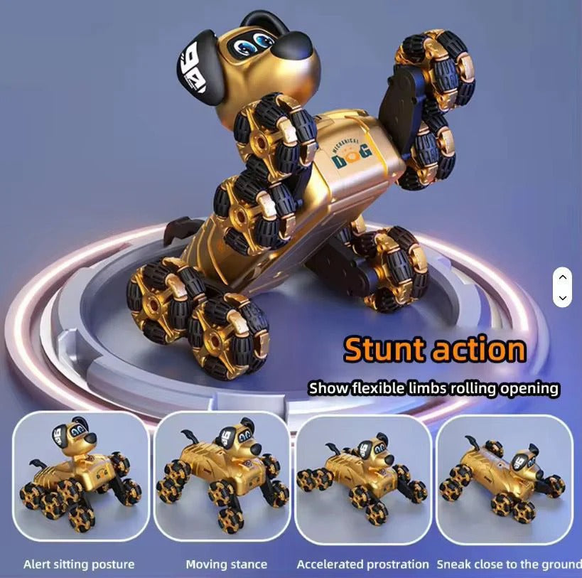 RC Stunt Robot Dog - Smart Robote Control Intrective Toy