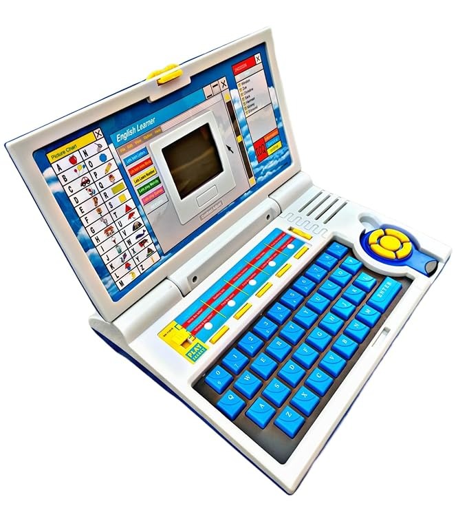 Kids English Learning Laptop -  Interactive Educational Toy for Kids
