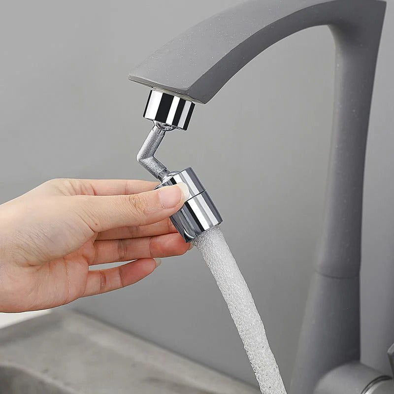 Splash-proof Outer Joint Swivel Faucet Extension - 360d