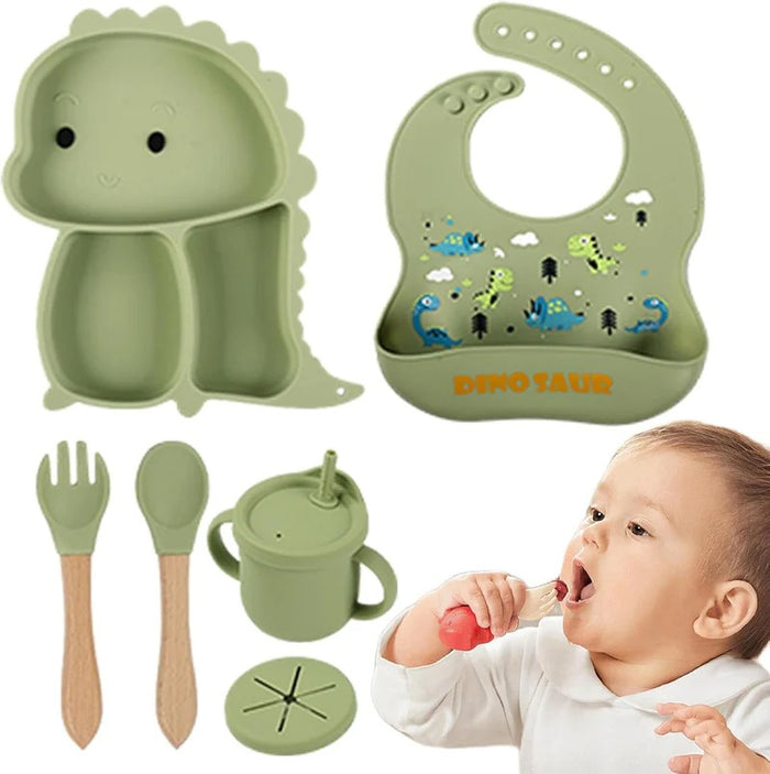 Kidilo - Baby Feeding Set - Complete Mealtime kit for Babies (Limitid Time Offer)