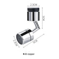 Splash-proof Outer Joint Swivel Faucet Extension - 360d