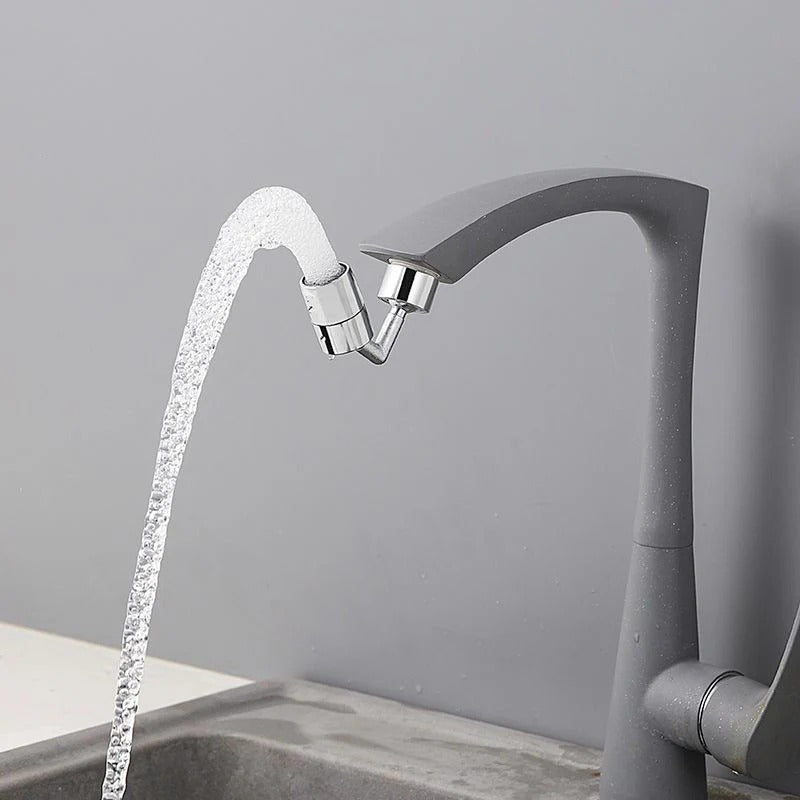 Splash-proof Outer Joint Swivel Faucet Extension - 360d