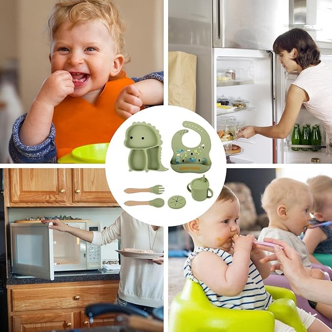Kidilo - Baby Feeding Set - Complete Mealtime kit for Babies