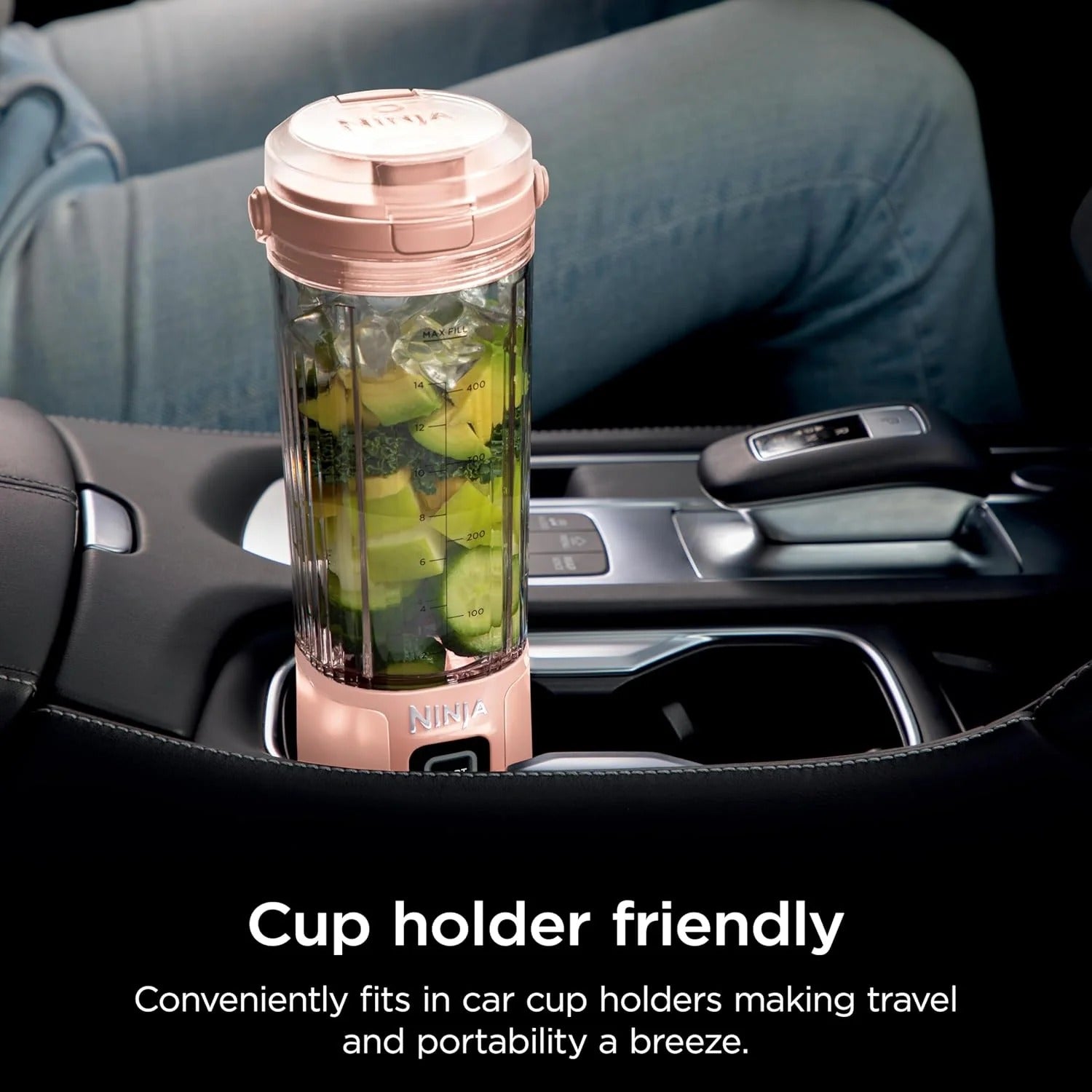 Ninja Blast Portable Blender - USB Rechargeable S moothie Maker (400ml)