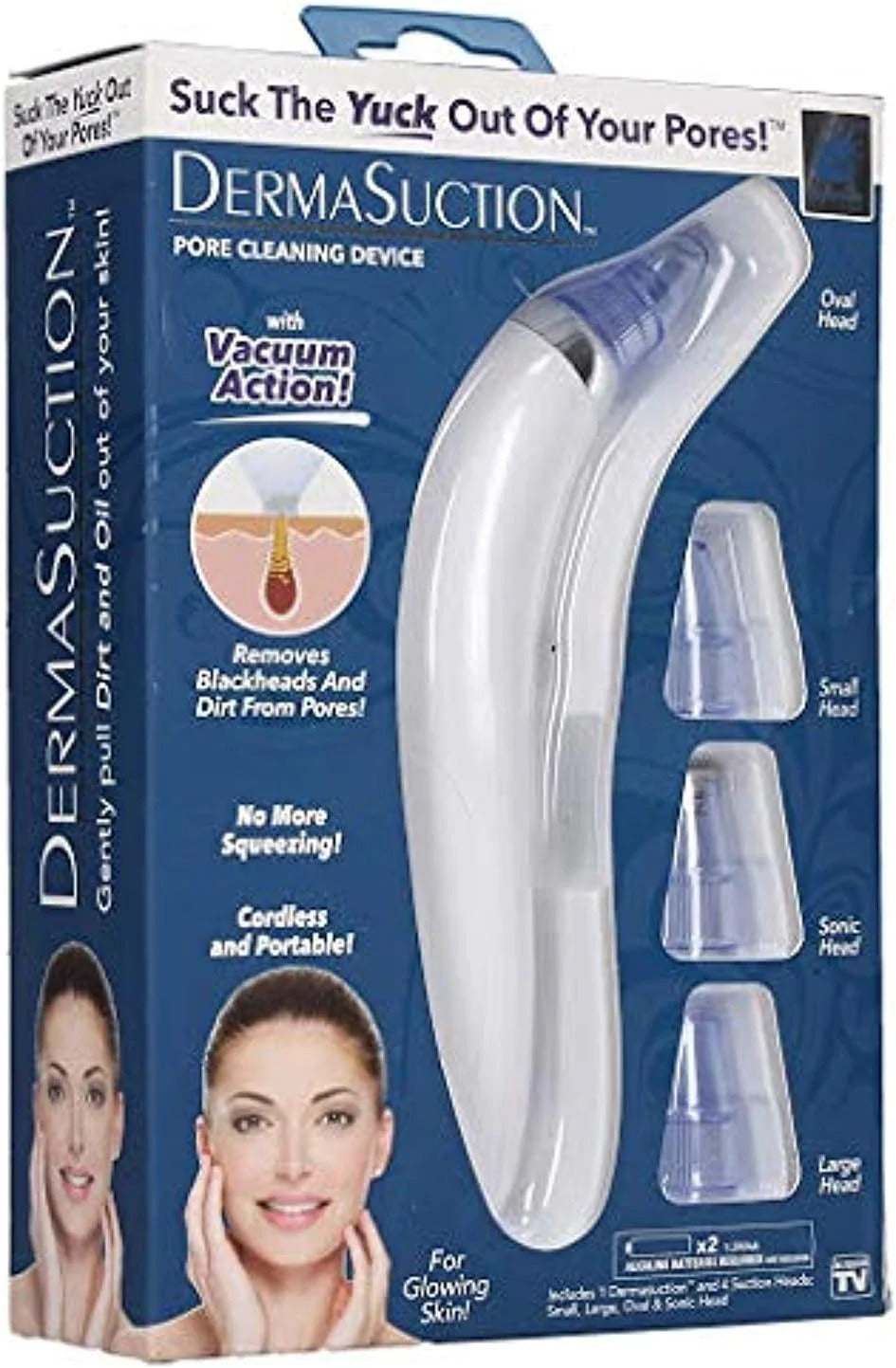 Rechargeable Pre Cleaning Device - Blackhead Remover Vacuum
