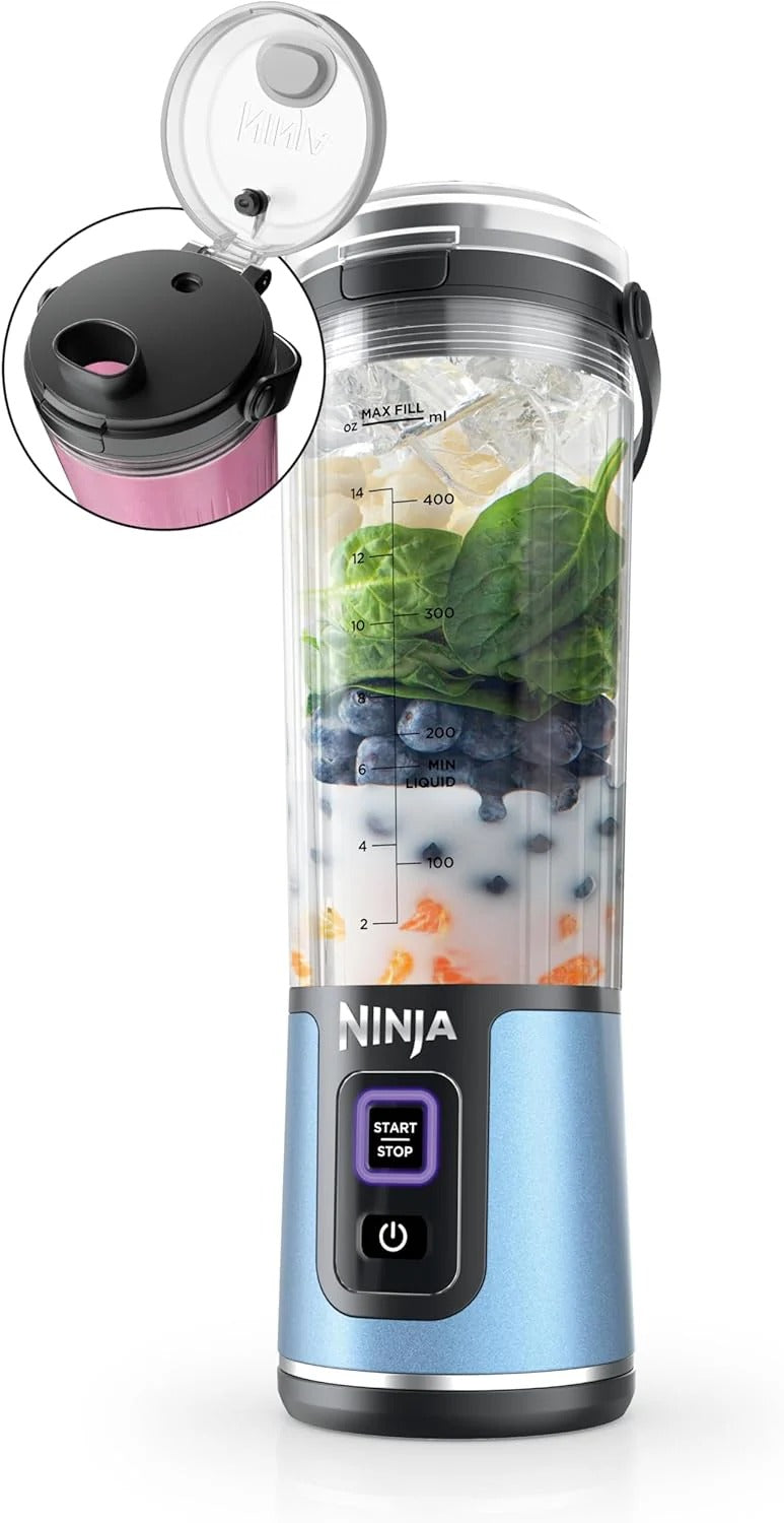 Ninja Blast Portable Blender - USB Rechargeable S moothie Maker (400ml)