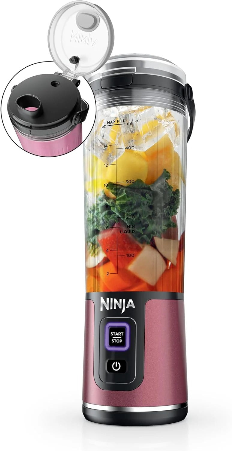 Ninja Blast Portable Blender - USB Rechargeable S moothie Maker (400ml)