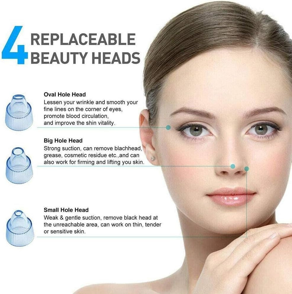 Rechargeable Pre Cleaning Device - Blackhead Remover Vacuum