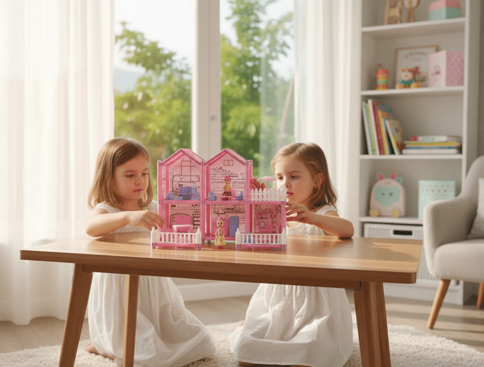 DreamVilla - Villa Dollhouse Playset - Fun Pretend Ply Toy for Kids