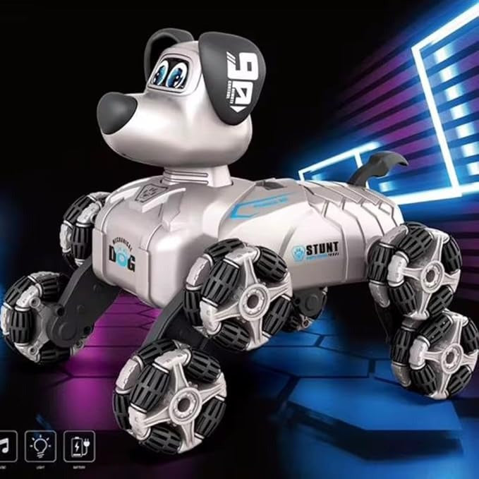 RC Stunt Robot Dog - Smart Robote Control Intrective Toy